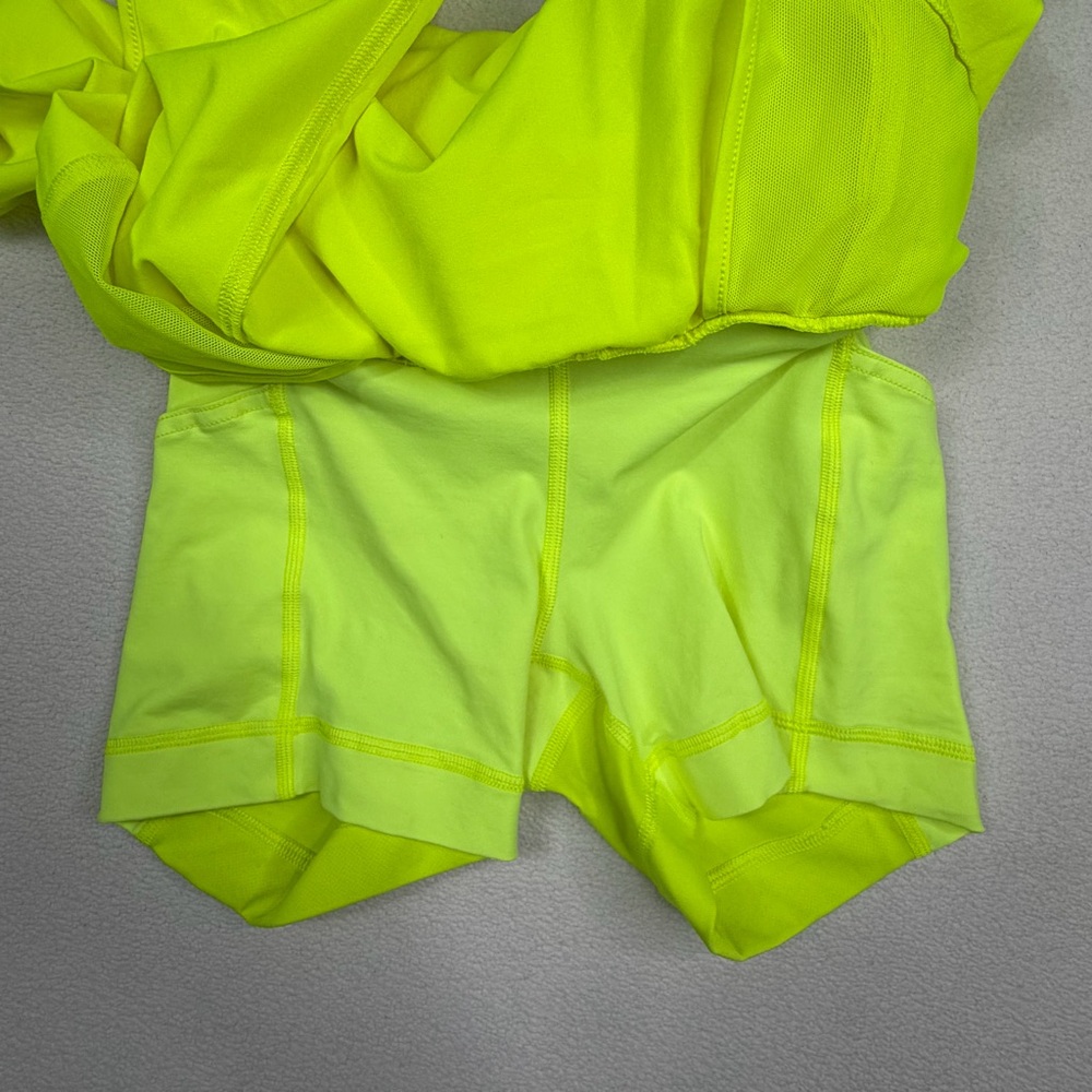 Lululemon Hotty Hot High-Rise Skirt *Long•Highlight Yellow - Picture 14 of 15